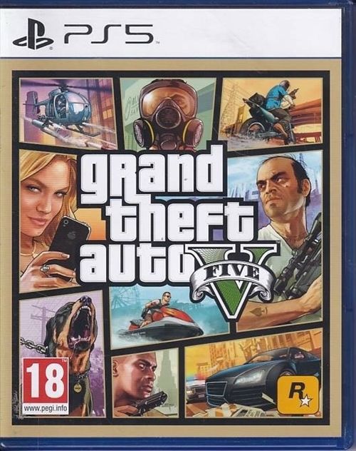 Grand Theft Auto V - PS5 (A Grade) (Genbrug)